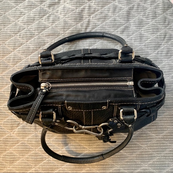 Vintage EUC Coach Black Leather Hamilton bag 💼 - Picture 3 of 8